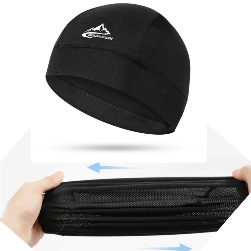 Fodera per Cappello Sportivo Traspirante Sottocasco Cappellino da Motociclista Berretto Fascia per la Testa Bandana Rete Ventilata Permeabile Asciugatura Rapida Cappellini da Ciclismo
