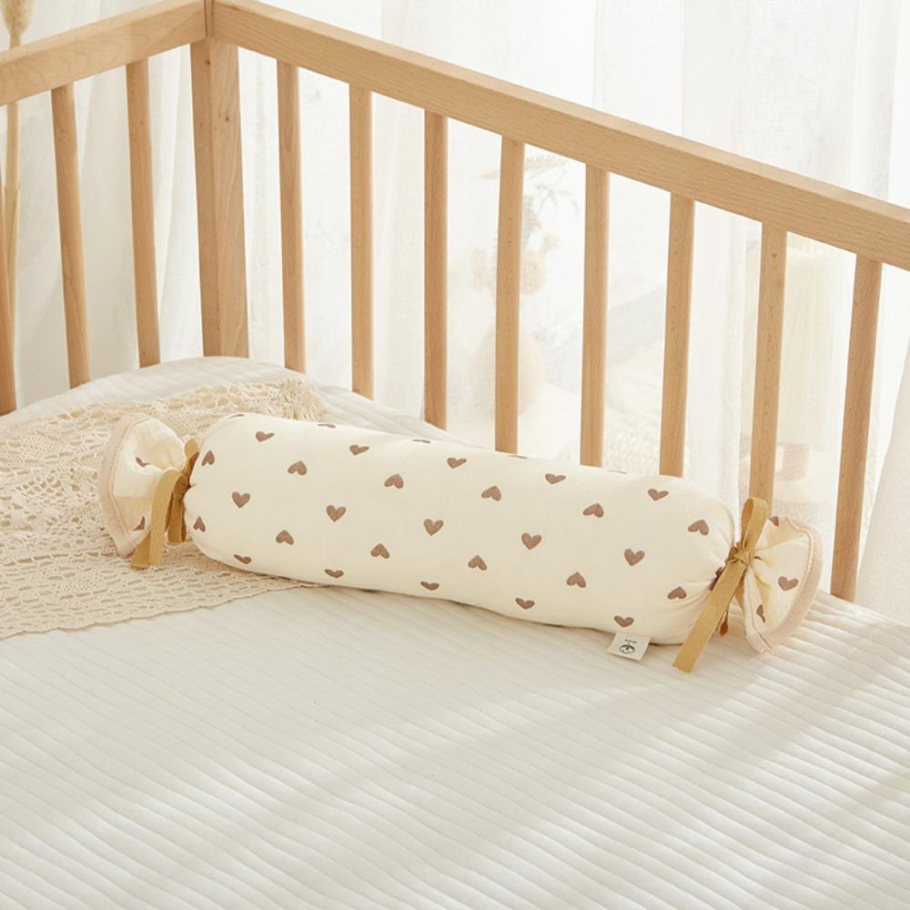 

Comfortable Candy Gauze Pillows Washable Cylindrical Pillow Ins Style Seersucker Pillow Infant Style 9