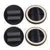 4Pcs Furniture Chair Wheel Stoppers Rubber Bed Frame Stopper Nonslip Fixed Chair Foot Pad Furniture Caster Cups