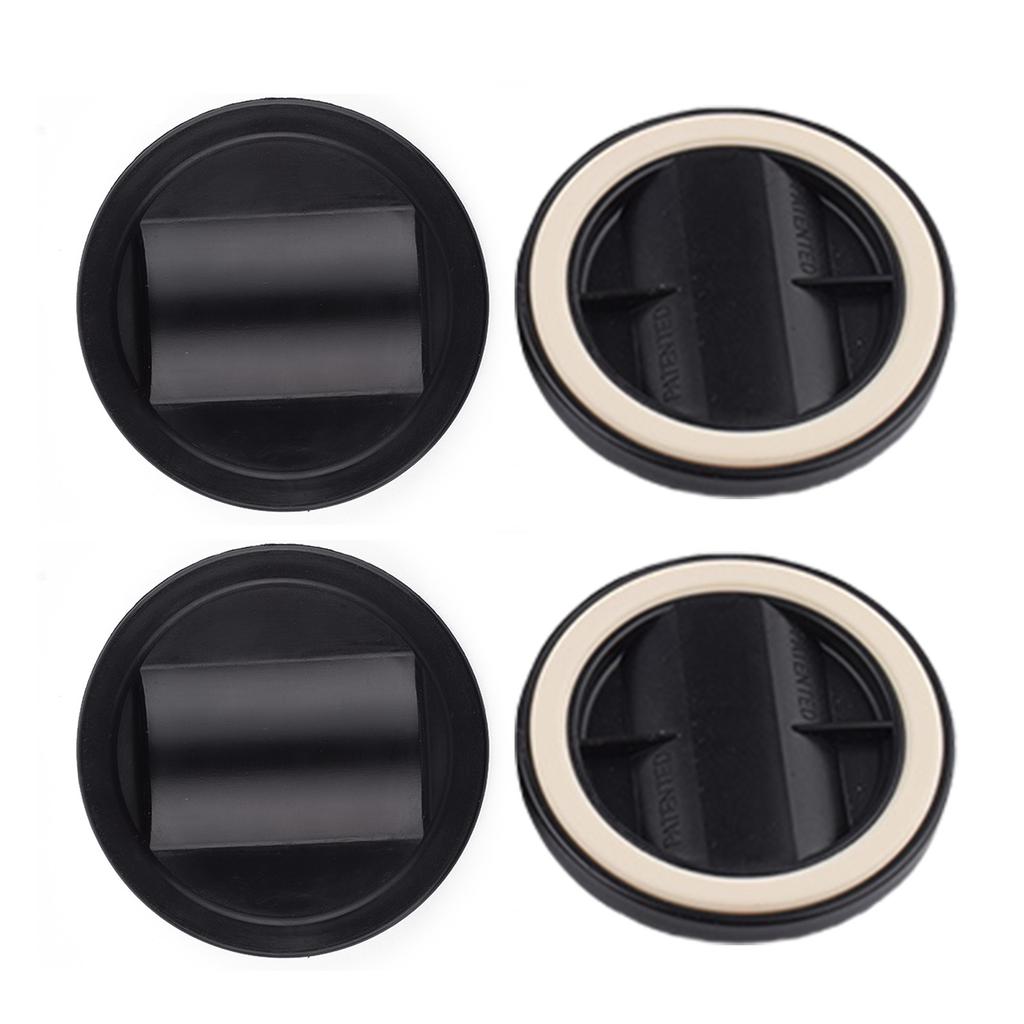 4Pcs Furniture Chair Wheel Stoppers Rubber Bed Frame Stopper Nonslip Fixed Chair Foot Pad Furniture Caster Cups