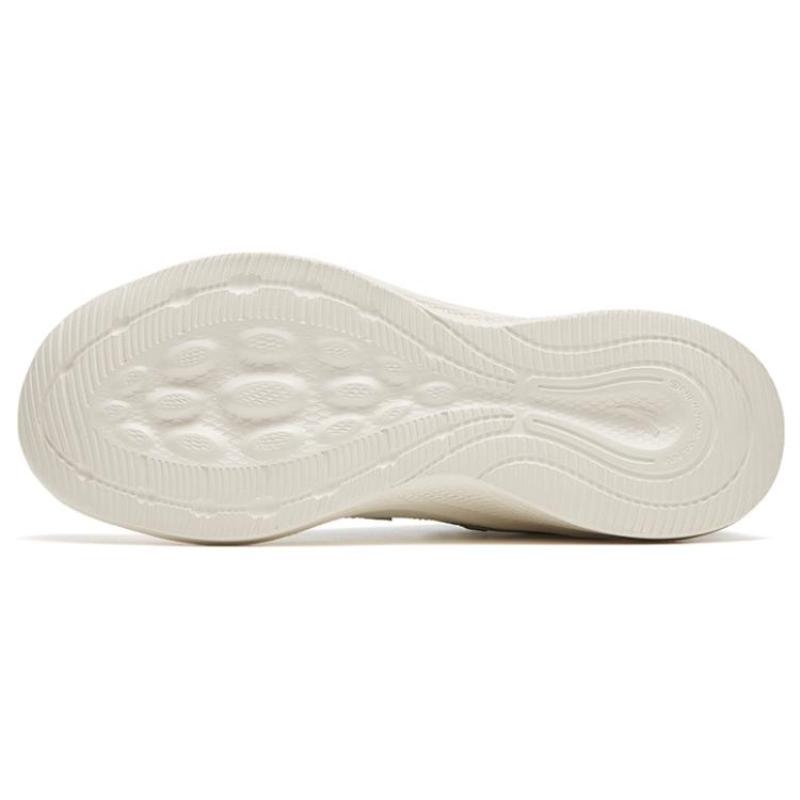 Anta Comfortable Cushioning Low top Casual Running Shoes Men's White Gray Sneakers 912445573-6