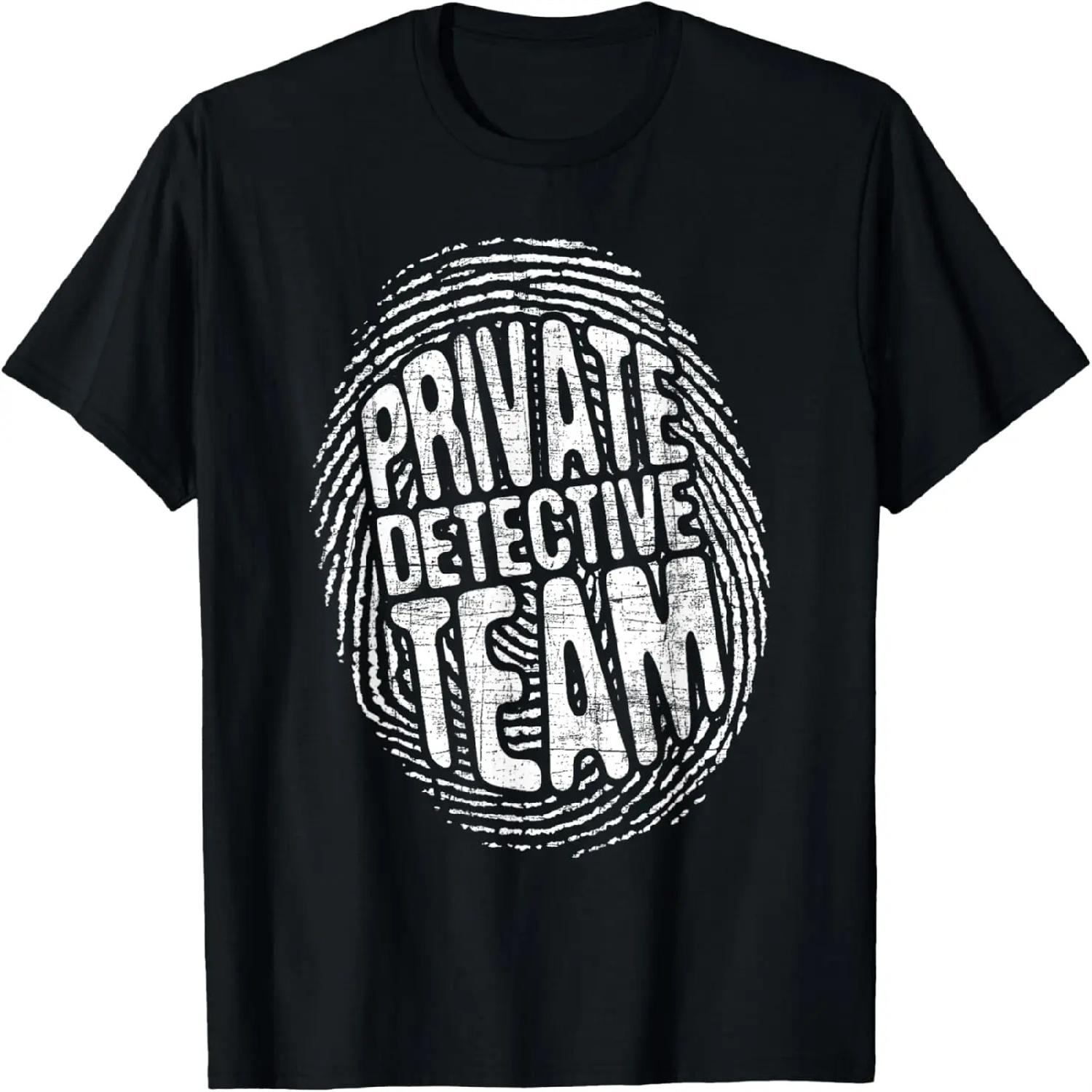 Private Detective Team - Investigate Investigator Espionage T-Shirt S