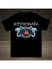 UnisexS Whitesnake Retro Band TShirt Crew Neck Short Sleeve Tee Vintage Rock Style For Music Fans And Streetwear
