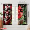 2pcs,2D Plane Printing Curtains Roller Blinds Cardinal Bird Polyester Fabric (without Rod) Outdoor Decorations Ldeal for Living