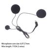 Capacete Fones de ouvido Microfone Capacete de motocicleta Intercomunicador audível Fone de ouvido Microfone
