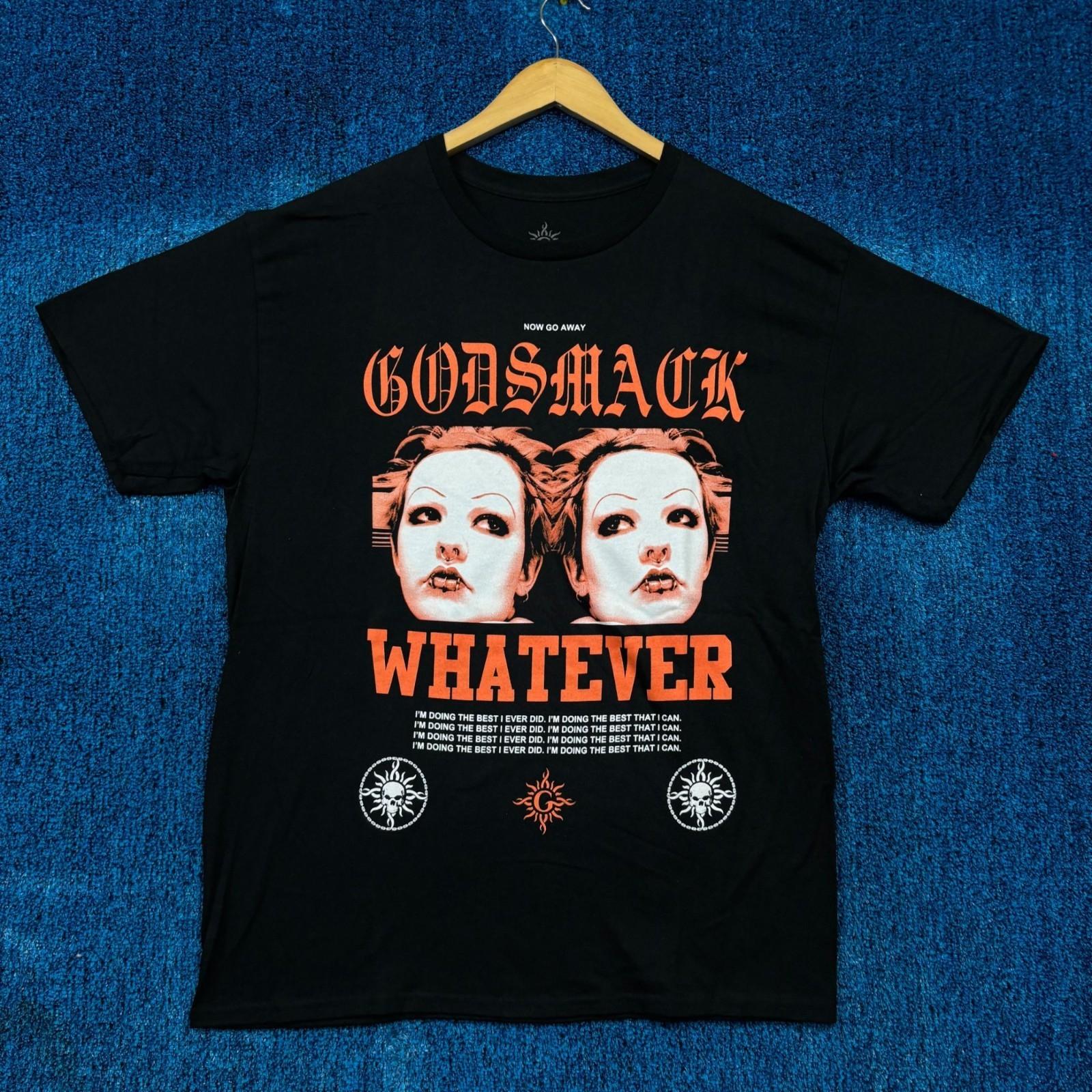 Godsmack Whatever Rock T-Shirt Size Large Unisex T-Shirt XL