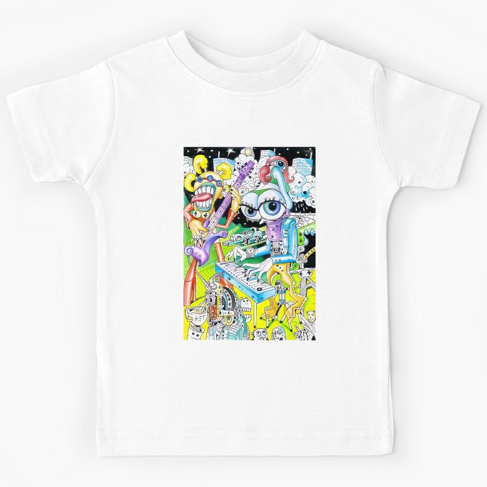 the trilogy pop alien concert band part 1 Kids T-Shirt 120