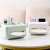 Desktop Tissue Box Living Room Tissue Box Multi-functional Remote Control Storage Box Household Tissue Storage
