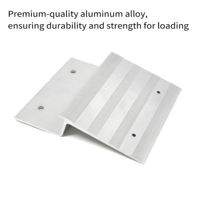 Truck Loading Ramp Kits Ladder Slope Fittings 8inch Aluminum Alloy Ramps Bracket and Rubber Feet