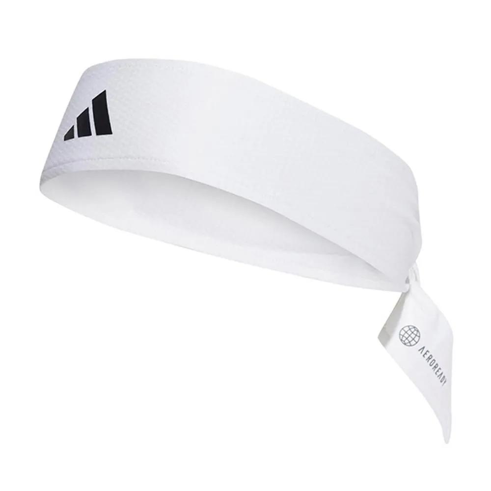 adidas high-elasticity tennis tie white hairband gym headband fitness band highly absorbent badminton band workout headband OFSM