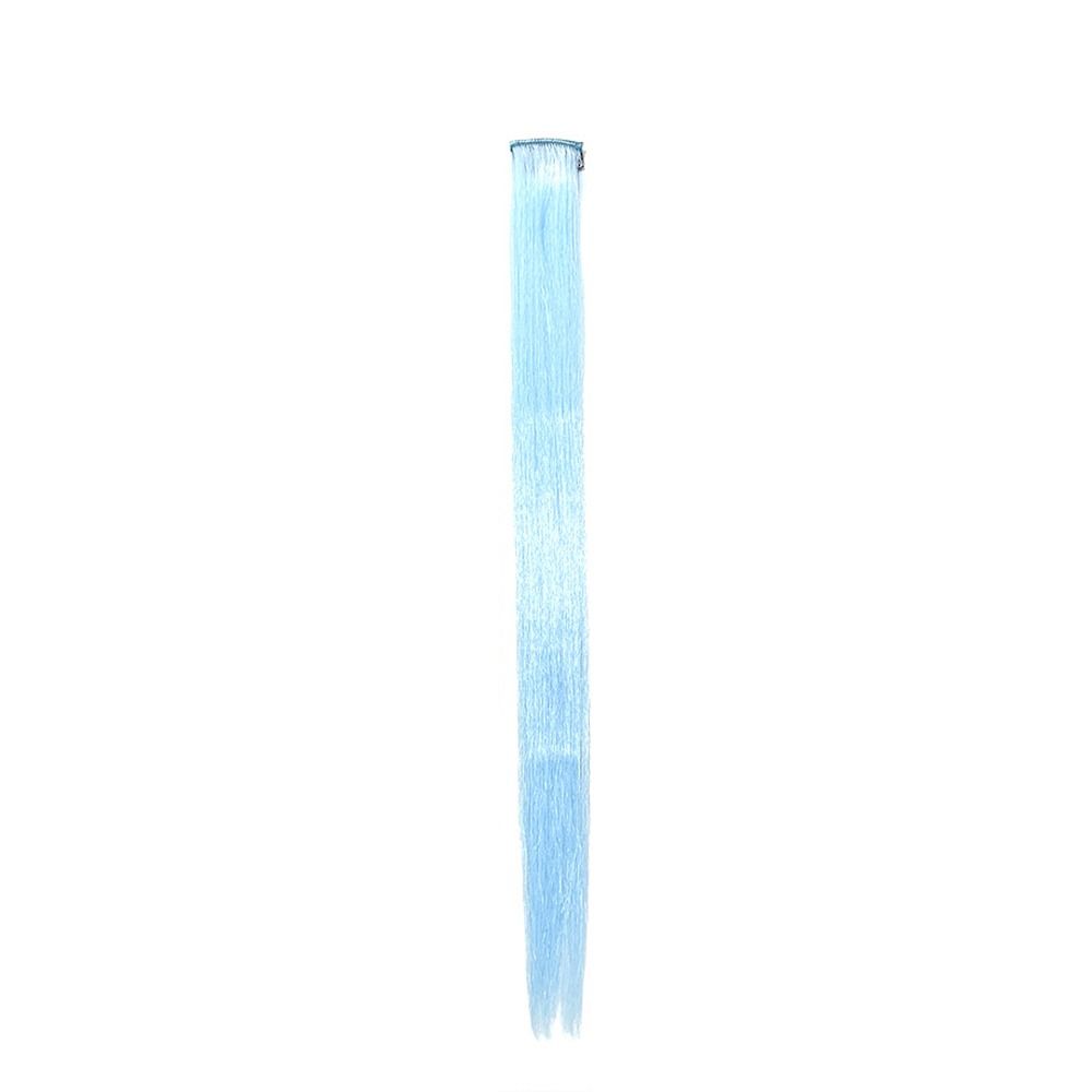 Hair Clips Luminous Hair Extensions Neon Fake Hair Colored Synthetic Hair  Party