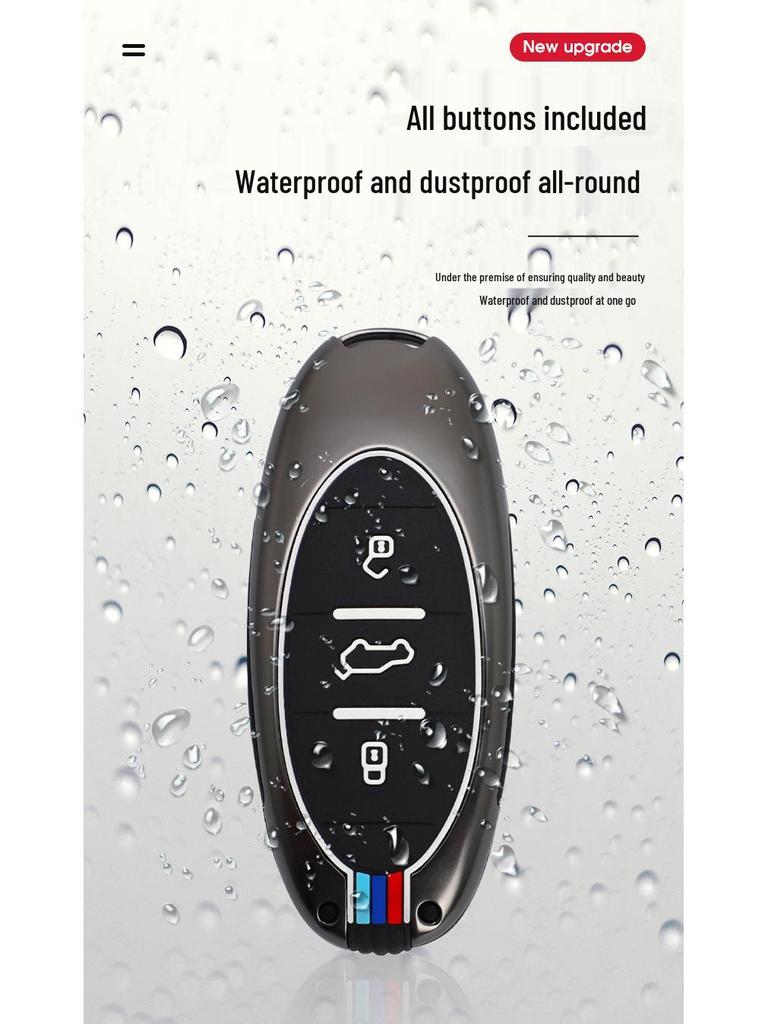 FAW Bestune Car Key Cover: Metal Protection Shell for T77Pro, T33, T99 Models