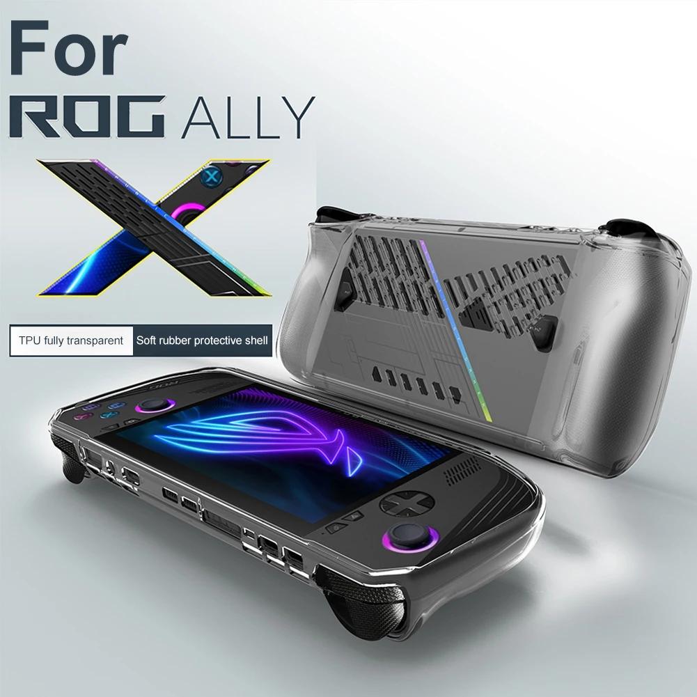 For ASUS ROG Ally X Case Gaming Console TPU Protective Cover Anti-drop Shockproof Protector Shell Sleeve Soft Game Accessories