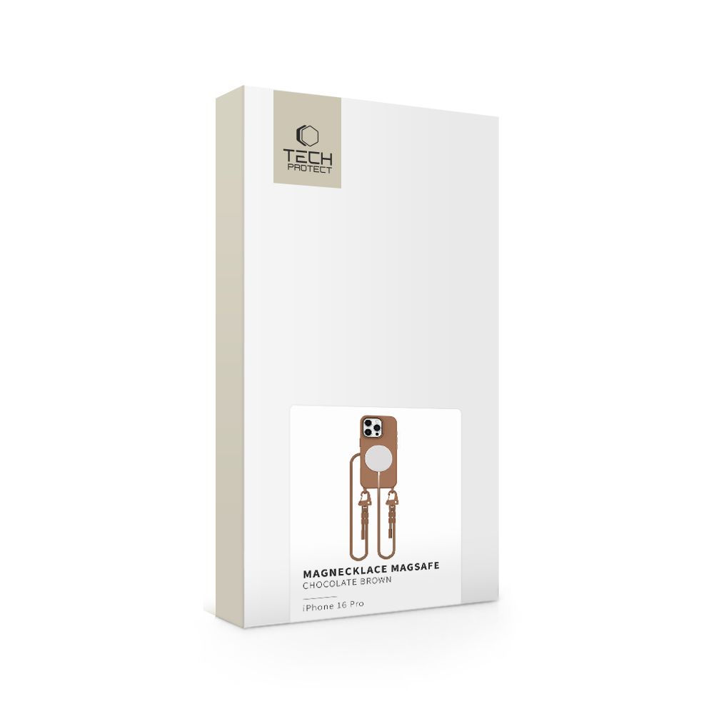 Tech-Protect Magnecklace Magsafe Iphone 16 Pro Chocolate Brown