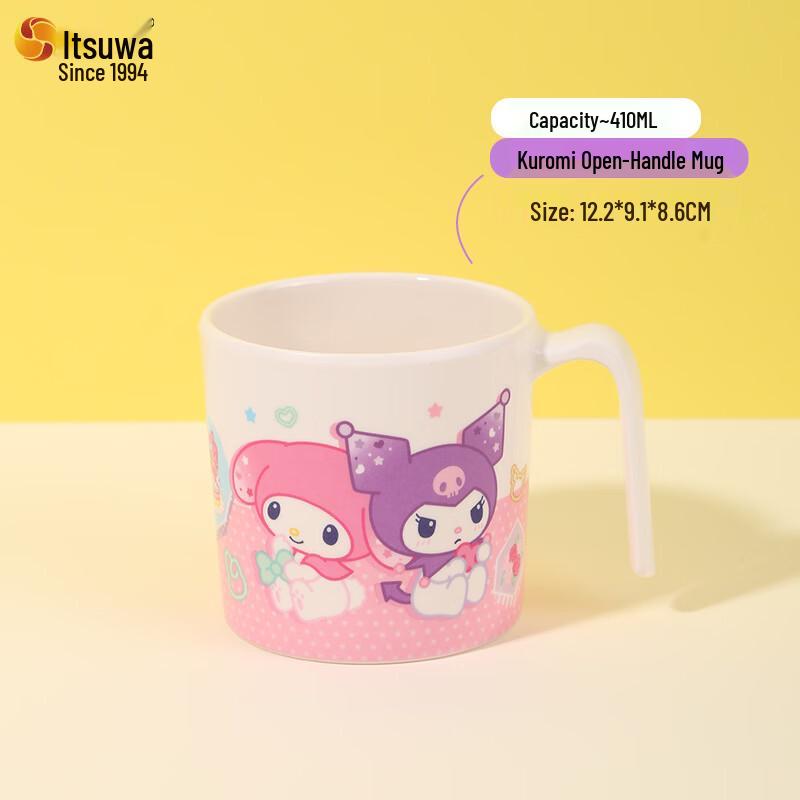 WUHE Kuromi Children s Handled Melamine Cup