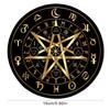 Dowsing Divinations Mat Pad Rune Pattern Astrology Pendulums Chart Mat Balancing Meditations Decoration Tarots Pad
