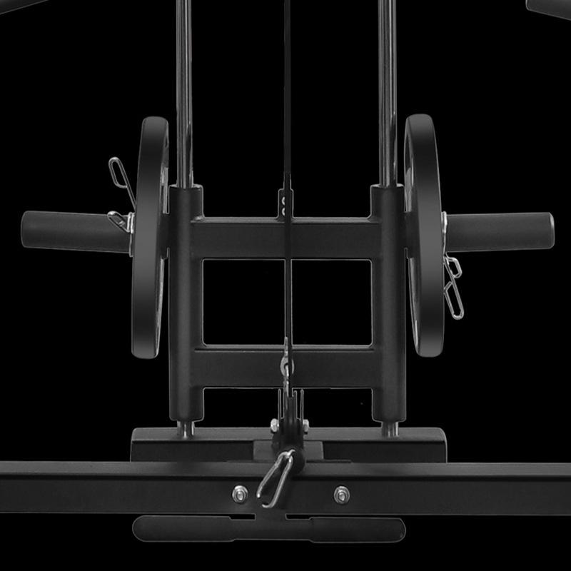 Smith Machine & Squat Power Rack: Comprehensive Home Fitness Equipment Set