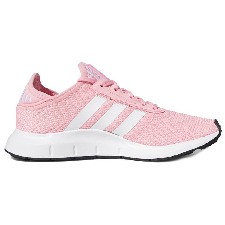 adidas Originals Swift Run X Cushioning, Wear Resistant Low Top Kids' Running Shoes Pink White FY2148