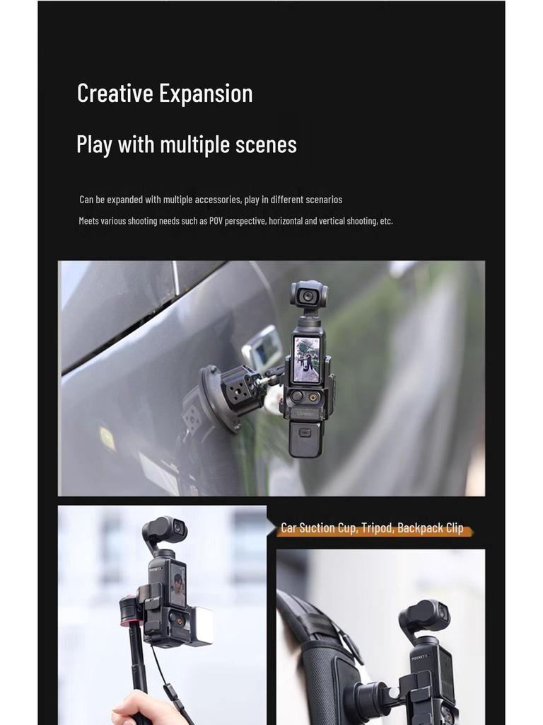 Ulanzi Telaio di Estensione per Supporto Treppiede Magnetico DJI Pocket 3
