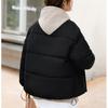 Women's Winter Coats  Baseball Jacket Harajuku Loose Long Sleeve Top Cotton Padded Parkas Warm Quilted Coat Female Outwear