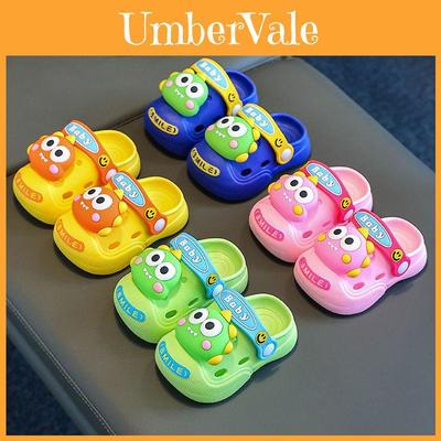Kids Dinosaur Sandals With Non Slip Pvc Sole For Summer Outdoor Play