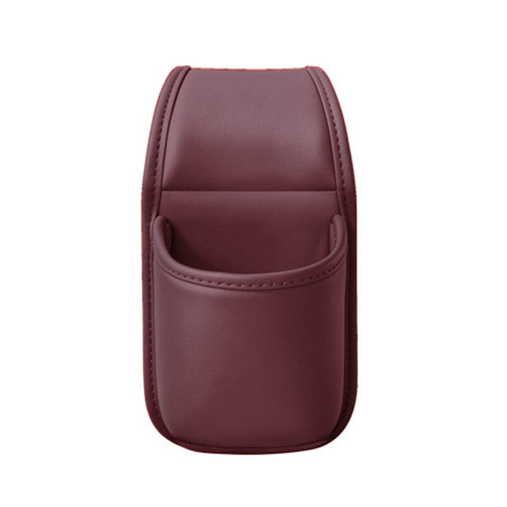 PU Leather Car Storage Box Multifunctional Car Drink Rack High-End Car Cup Holder Passenger Seat