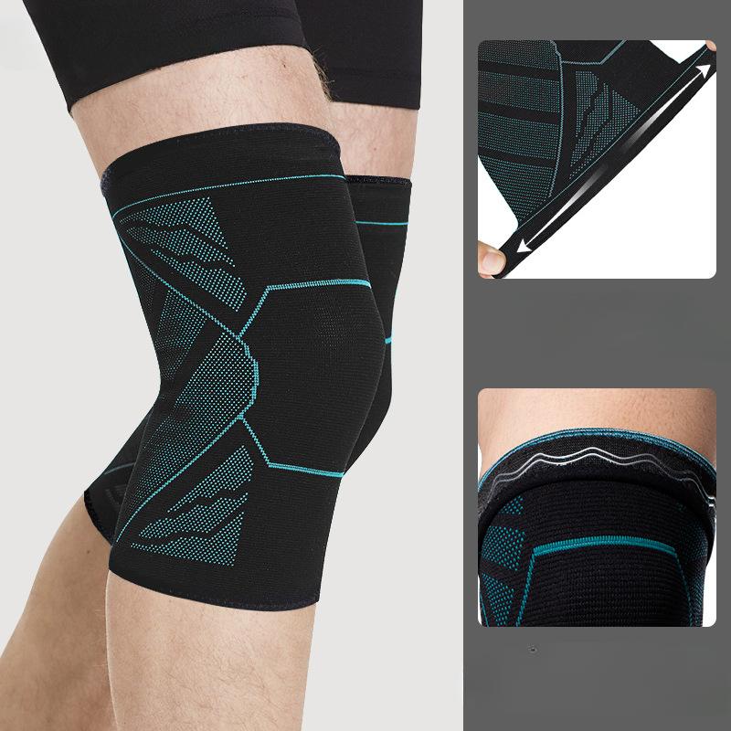 Sports Knee Pads, Professional Silicone Non-slip Running Knee Pads, Ultra-thin High-elasticity Basketball Skipping Rope Thin Section