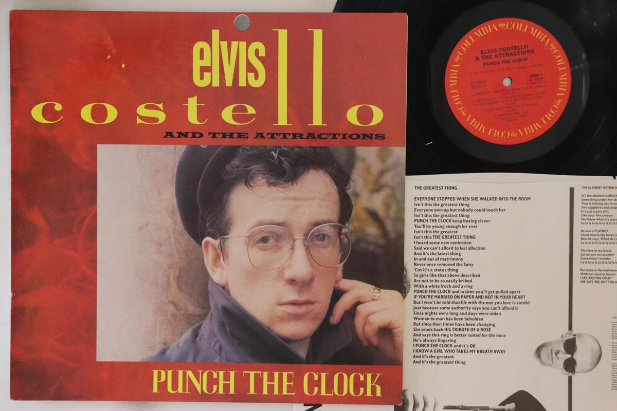 

LP Record ELVIS COSTELLO - Punch The Clock FC38897 COLUMBIA 1983 US Rock Used