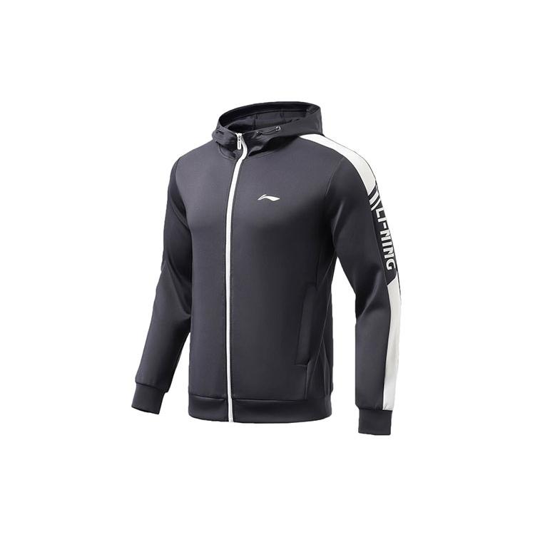 Li Ning Fitness Series Sweatshirt Men s Ink Water Gray AWDR459-4 XXXL