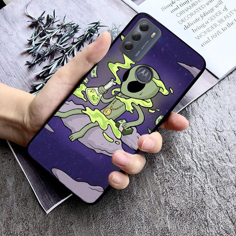 

Чехол для телефона с НЛО для Motorola Moto E7 Plus E32 E20 E40 Edge 20 Lite G22 G52 G20 G30 G100 G60 G50 G10 G Pure G Stylus Moto G Stylus 5G