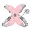 Dog Leash Vest Type Reflective Pet Chest Strap Small and Medium-sized Dog Walking Leash Anti-break Free Dog Leash