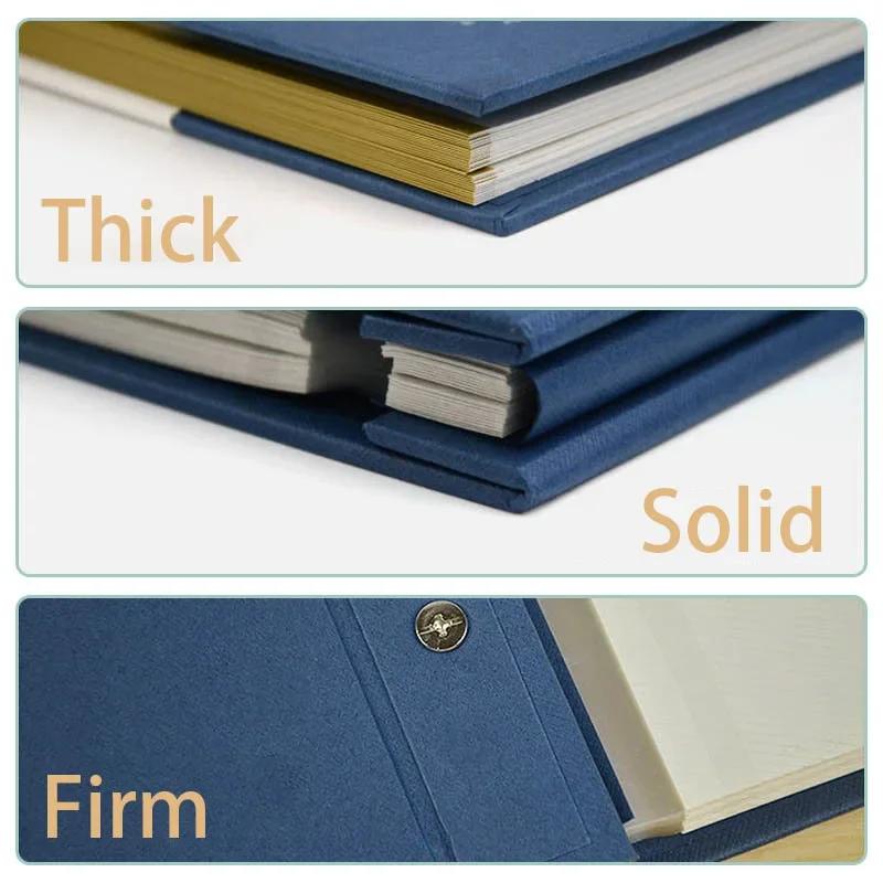 Photo Albums Paper Stickers Photo Storage Album Photocards Collect Page Self Adhesive Memory Children Growth Fotos Scrapbooking