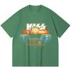 230 Gsm 100% Cotton Heavy Metal T-Shirt  Rock Band Popular Music Print Unisex Heavy Cotton T Shirt