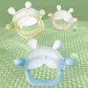 Jucării cu tije de măcinat pentru copii 0-3 ani, fabricate din silicon anti-lipire cu inel gingival pentru bebeluși din silicon tip ciupercă