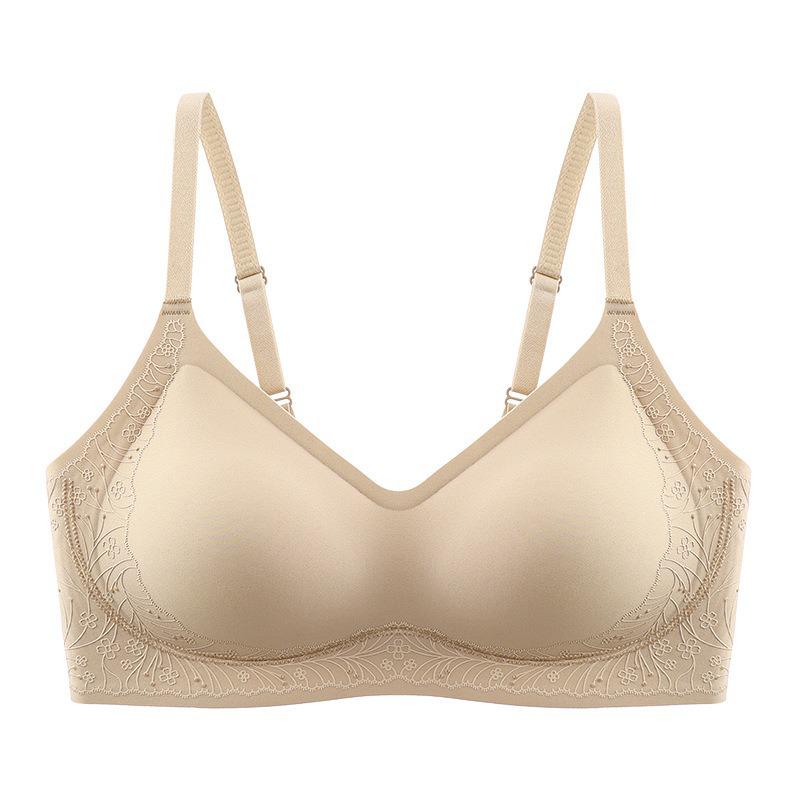 Bezešvá prodyšná podprsenka proti prohýbání s 3D vzorem pro ženy