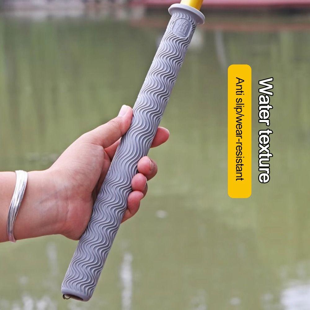 Silicone Fishing Rod Handle Wrap Non Slip Hand Pole Grips Heat Shrink Tube Anti-slip Grips Cover