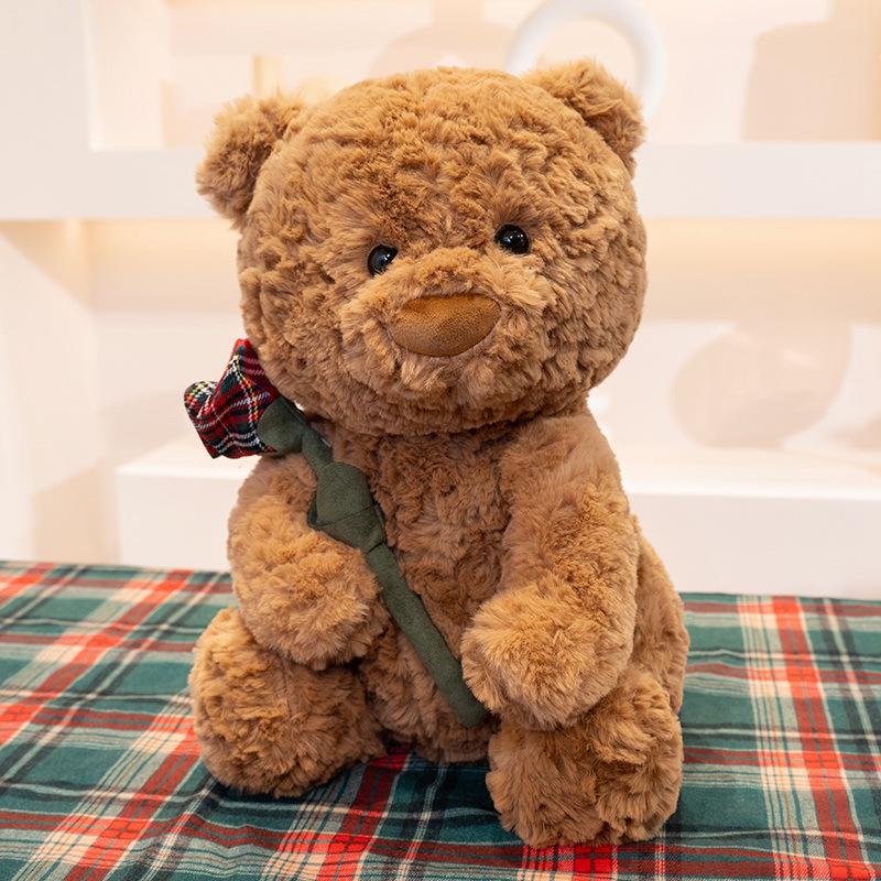 

Очаровательная плюшевая пара мишек Тедди с розами - Идеальный подарок на День святого Валентина для девочек 25cm 0.135kg