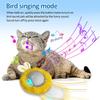 Motion Activate Interactive Cat Toys - Automatic Moving Ball Toys for Indoor Cats, Self Rotating Ball with Lights, Electric Cat Mice Toys, USB