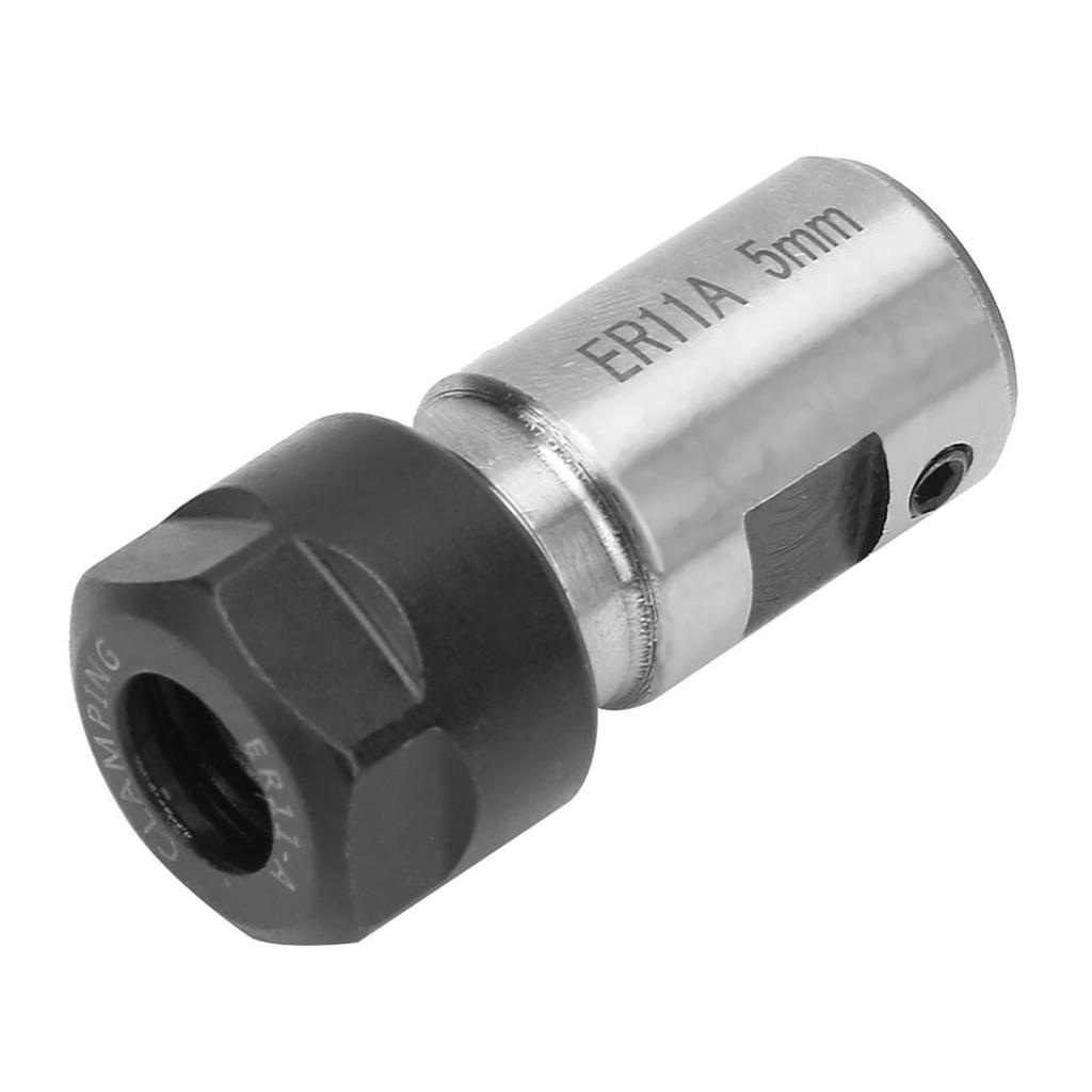 7PCS ER11 5mm Držák hřídele motoru Prodlužovací tyč ER11 1?Sada pružinových kleštin 7mm