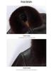 Men's Mid-Length Leather Coat with Fox Fur Collar and Detachable Rabbit Fur Liner – Thick, Warm, Plus Size Jacket for Mid-Aged and Elderly.