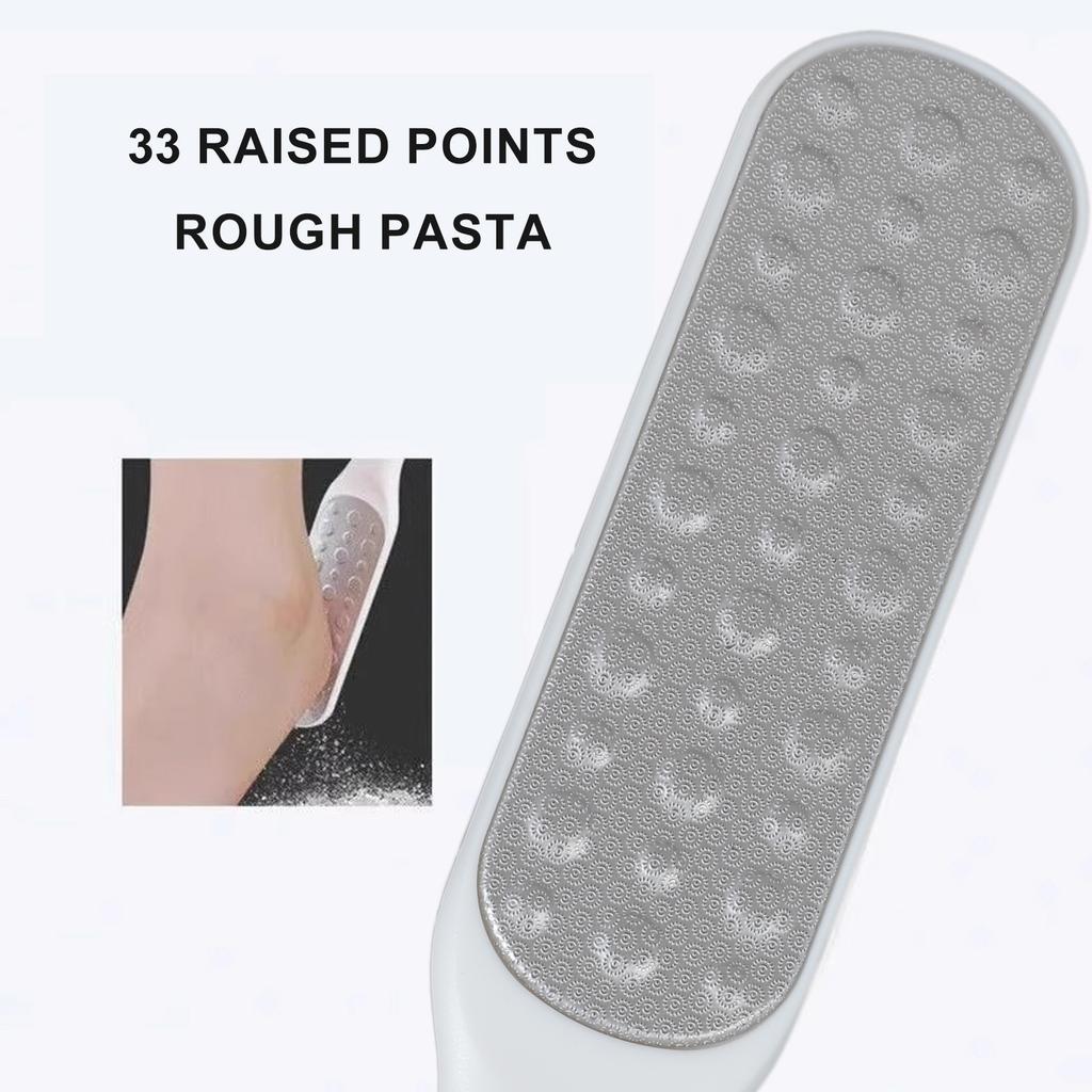 Professional Double Sided Foot File Scrubber for Removing Rough Skin Callus Remover Pedicure Tool for Women and Men