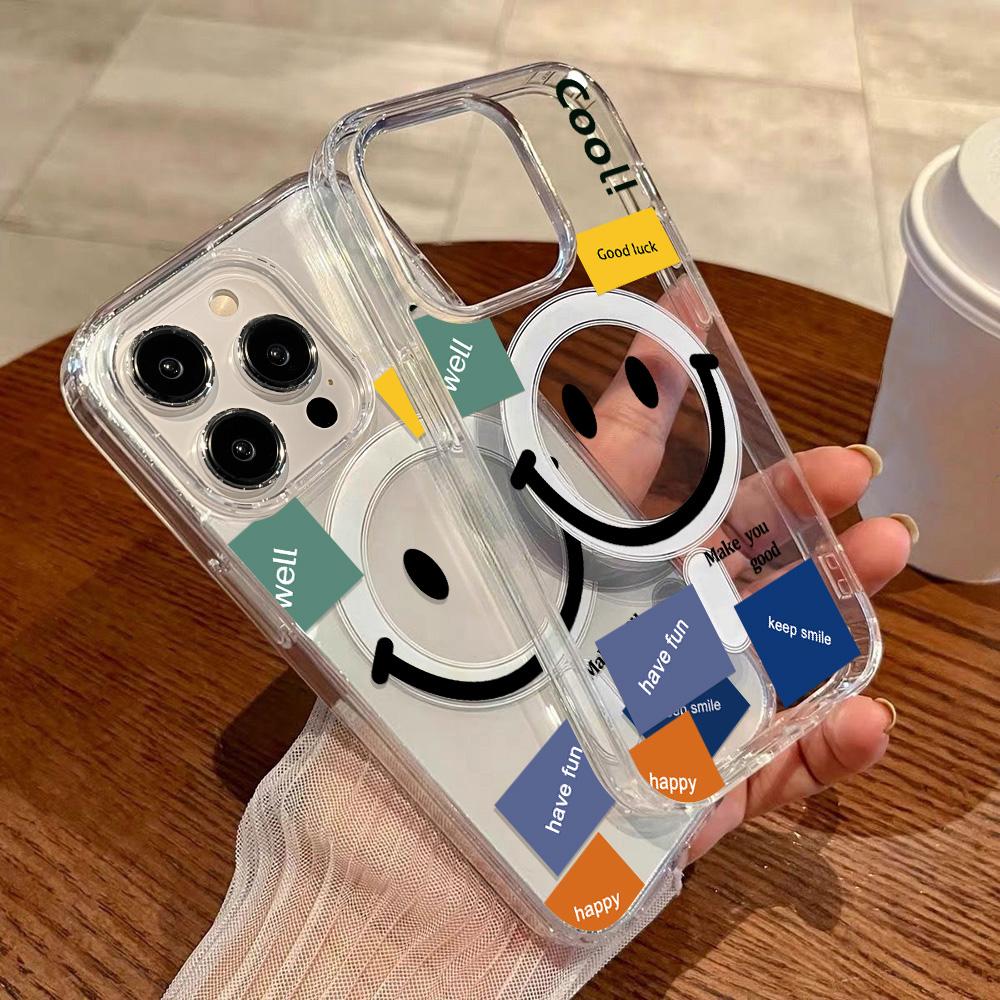 Husă Magnetică pentru Telefon pentru iPhone 12 14 16 17 Pro 17 16 15 14 13 12 Pro Max 12 13 14 15 16 Husă de Înaltă Calitate Rezistentă la Șocuri Protecție Completă Stil Drăguț