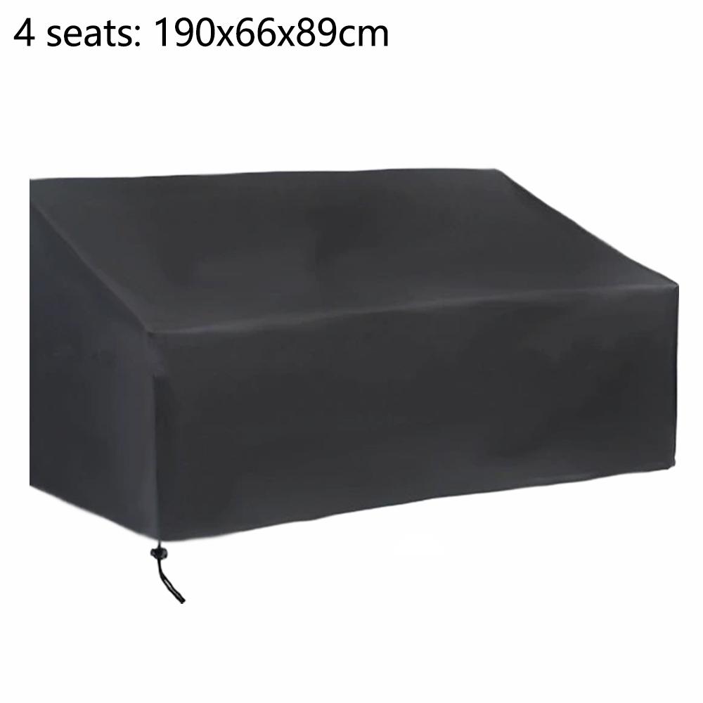 Outdoor Garden Bench Cover Waterproof Chair Cover Furniture Sofa Chair Table Rain Snow Dust Proof Protector Cover