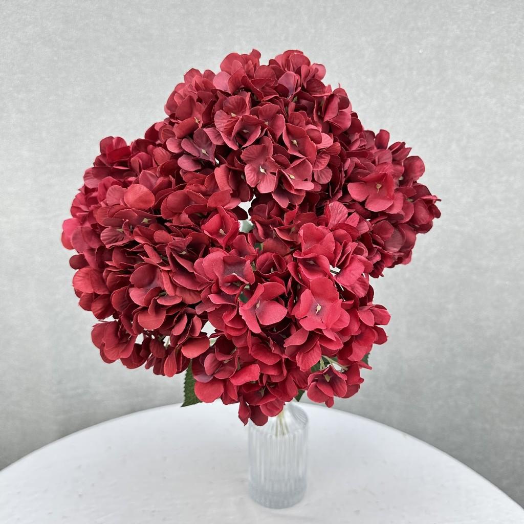 Artificial Hydrangea Macrophylla Home Decor For Wedding And Photography Use
