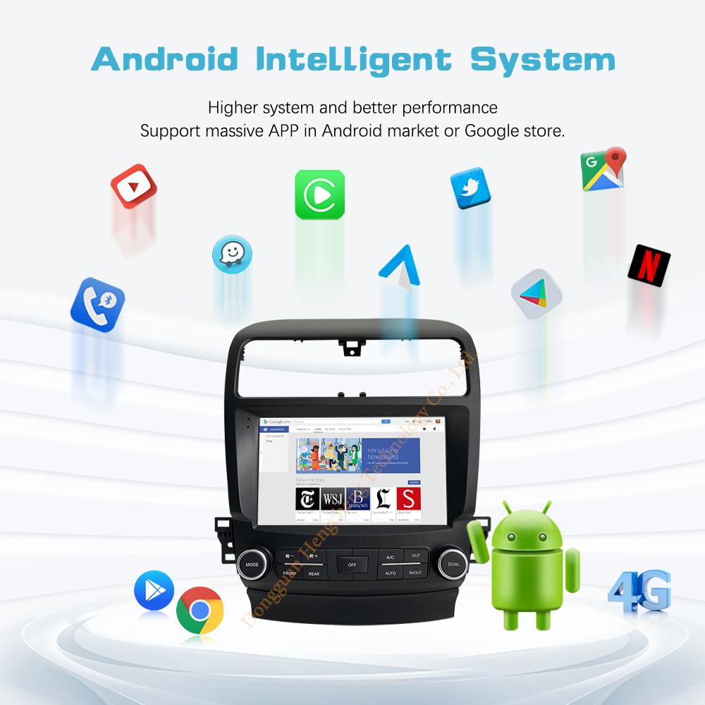 9Inch For Acura TSX 2004-2008 GPS Navigation Radio Android12 8+128G 8Core CarPlay 4G Host 360Camera Car Multimedia Video Player