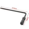 Folk Martin Guitar Wrench Set: 4mm & 5mm Black Metal Inner Hex for Tuning and Neck Adjustments