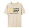 Funny National Random Facts Society for Odd Memory People Men Graphic Tees Summer Custom T Shirt T-shirts Creative