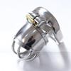Stainless Steel Chastity Lock Cock Cage for Male