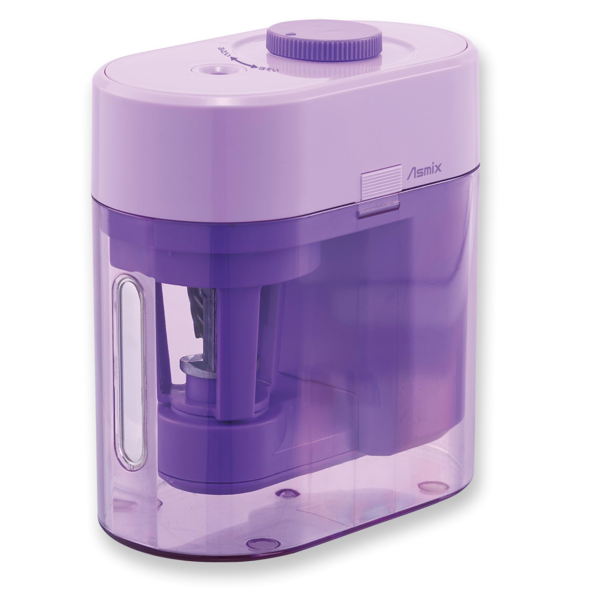 

Asuka DPS48V Rechargeable USB Fully Automatic Pencil Compatible with Colored Pencils Sharpener, Purple,