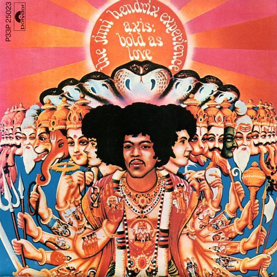 

CD JIMI HENDRIX EXPERIENCE Axis Bold As Love P33P25023 Polydor 1986 Japan Rock Used
